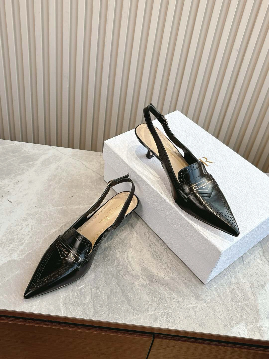 coco-4ior KDV178VEA_S900 Ox hide leather sheepskin Genuine leather Heel heigh3.5CM item:E-X158E0799T